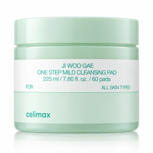 Celimax Ji Woo Gae One Step Mild Cleansing Pad - Płatki oczyszczające do twarzy 60 szt