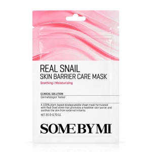 Some By Mi Real Snail Skin Barrier Care Mask - Wzmacniająca maska w płachcie 20 g