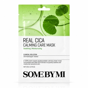 Some By Mi Real Cica Calming Care Mask - Łagodząca maska w płachcie 1 szt