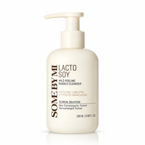 Some By Mi Lacto Soy Mild Bubble Peeling Cleanser - Delikatny peeling oczyszczający dla cery wrażliwej 180 ml 
