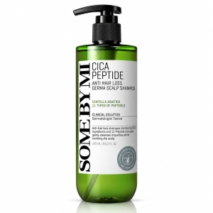 Some By Mi Cica Peptide Anti Hair Loss Derma Scalp Shampoo - Peptydowy szampon do wypadających włosów 285 ml