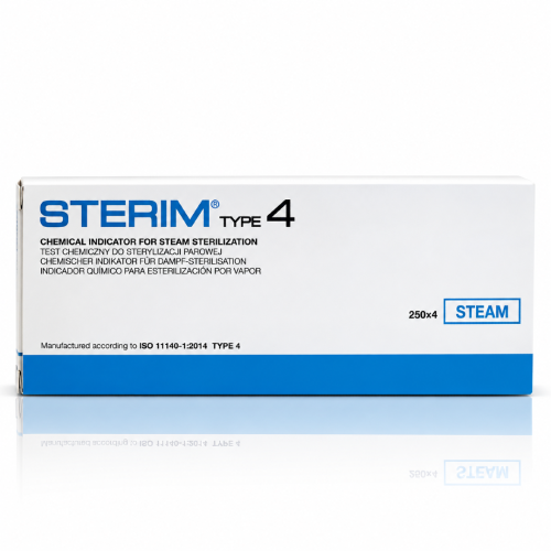 Sterim Type 4 Steam 250x4 test do sterylizacji