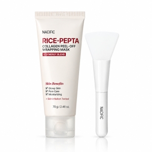 Nacific Rice Pepta Collagen Peel-off Wrapping Mask - Ujędrniająca maska kolagenowa peel-off 70 g