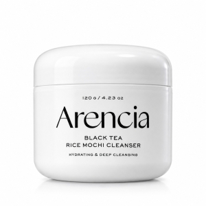 Arencia Black Tea Mochi Cleanser - Rozjaśniająco-oczyszczająca pasta do mycia twarzy 120 g