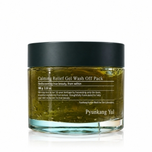 Pyunkang Yul Calming Relief Gel Wash Off - Żelowa maska kojąca do twarzy 100 g - uszkodzone opakowanie