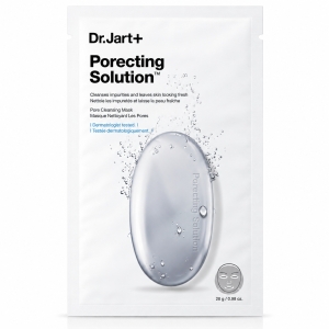 Dr.Jart+ Dermask Porecting Solution Pore Cleansing Mask - Oczyszczająca maseczka w płacie z węglem aktywnym 1 x 28 g