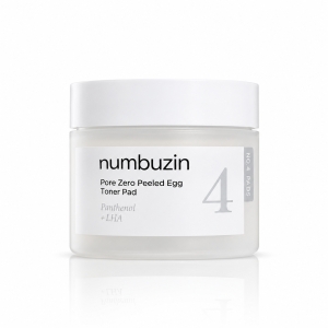 Numbuzin No.4 Pore Zero Peeled Egg Toner Pad - Tonizujące płatki do twarzy 190 ml / 70 szt.