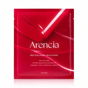 Arencia Red Collagen Jello Mask - Kolagenowa maseczka żelowa 1 szt