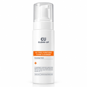 Cu Skin Clean-Up AV Free Purifying Foam Cleanser - Pianka oczyszczająca do skóry problematycznej 180 ml