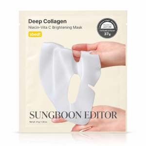 SUNGBOON EDITOR Deep Collagen Niacin-Vita C Brightening Mask - Całonocna maska rozświetlająca z witaminą C 37 g