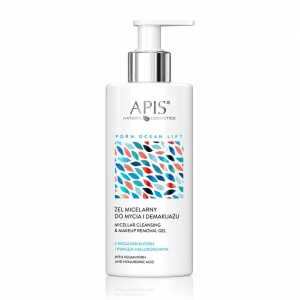 Apis Professional PDRN Ocean Lift - Wygładzający żel micelarny do mycia i demakijażu 300 ml
