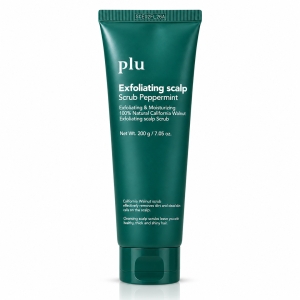 plu Exfoliating Scalp Scrub Peppermint - Peeling do skóry głowy z ekstraktem z mięty pieprzowej 200 g