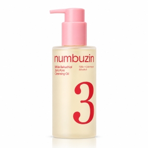 Numbuzin No.3 Bifida Bakuchiol Zero Pore Cleansing Oil - Lekki olejek do demakijażu oczyszczający pory 200 ml - uszkodzone opakowanie