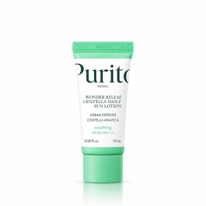 Purito Seoul Wonder Releaf Centella Daily Sun Lotion SPF 50+ PA++++ - Ultralekki krem przeciwsłoneczny 15ml 