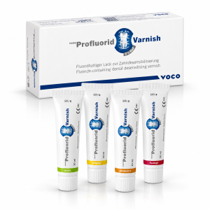 VOCO Profluorid Varnish - Lakier fluorkowy w tubce MIX 4x10ml