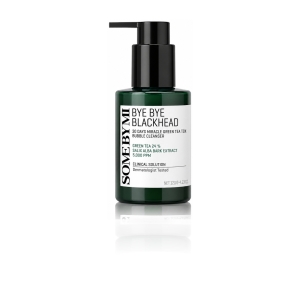 Some By Mi Bye Bye Blackhead 30 Days Miracle Green Tea Tox Bubble Cleanser - Oczyszczająca pianka do mycia twarzy z wyciągiem z zielonej herbaty 120 g