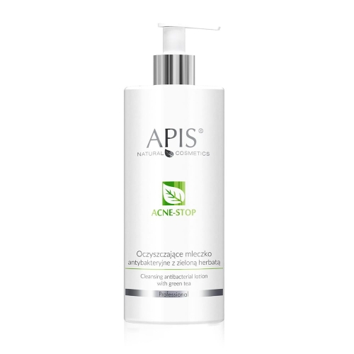 Apis Professional Acne-stop Oczyszczające Mleczko Antybakteryjne z Zieloną Herbatą 300ml.jpg