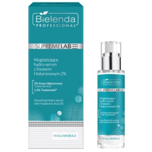 Bielenda Supremelab Hyalu Minerals Wygładzające hydro-serum z Kwasem Hialuronowym 2%  30ml.jpg