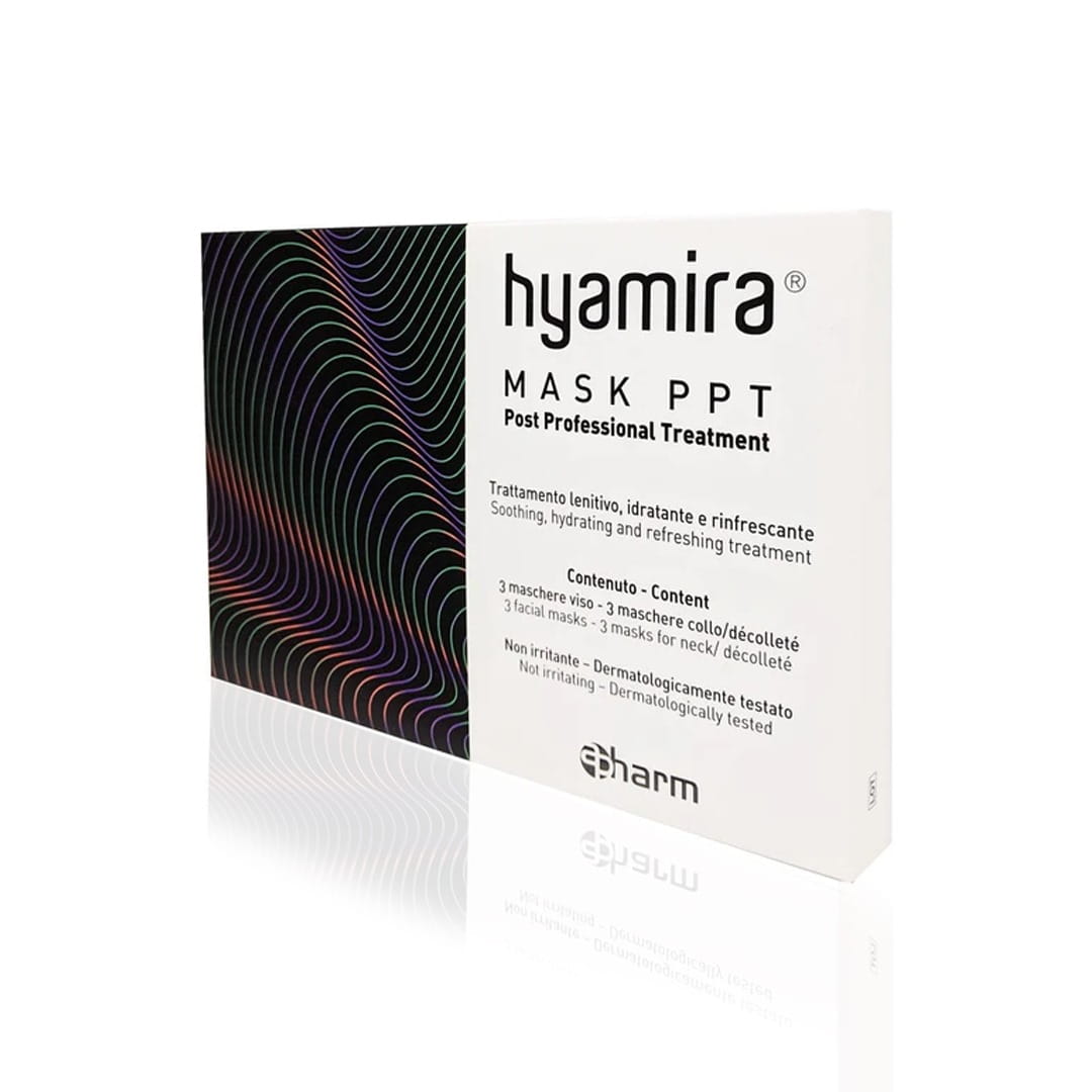 Маска для лица и декольте Hyamira PPT послепроцедурная, 1 комплект