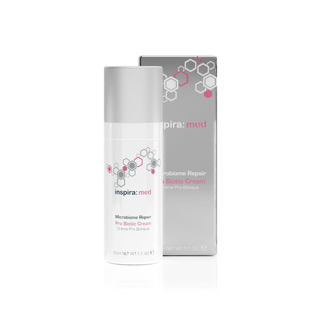 Крем для лица Inspira:med Microbiome Repair Pro Biotic Cream восстанавливающий, с пробиотиками, 50 мл