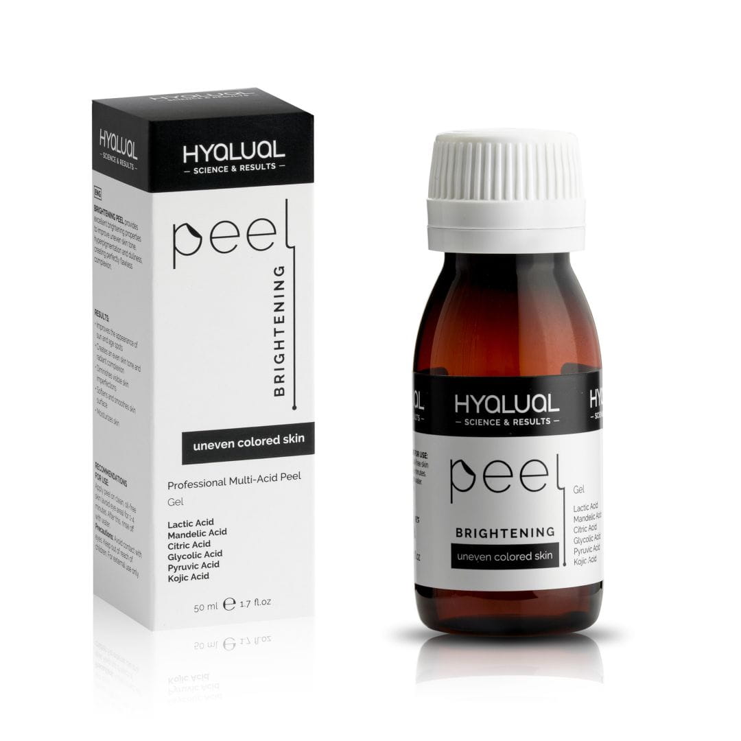 Пилинг для лица Hyalual Brightening Peel осветляющий, с кислотами, 50 мл