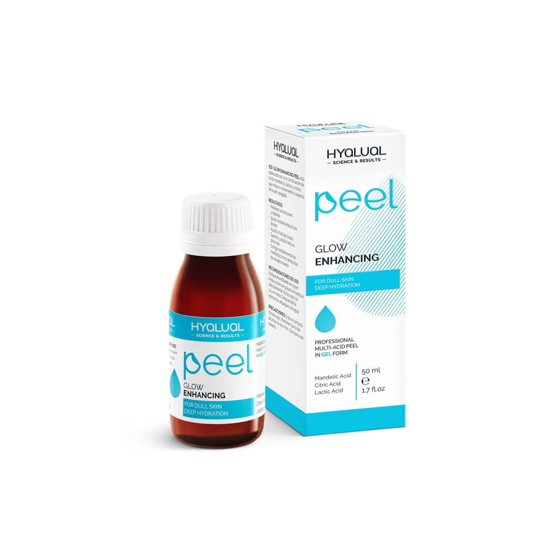 Пилинг для лица Hyalual Glow Enhancing Peel для сияния, с кислотами, 50 мл