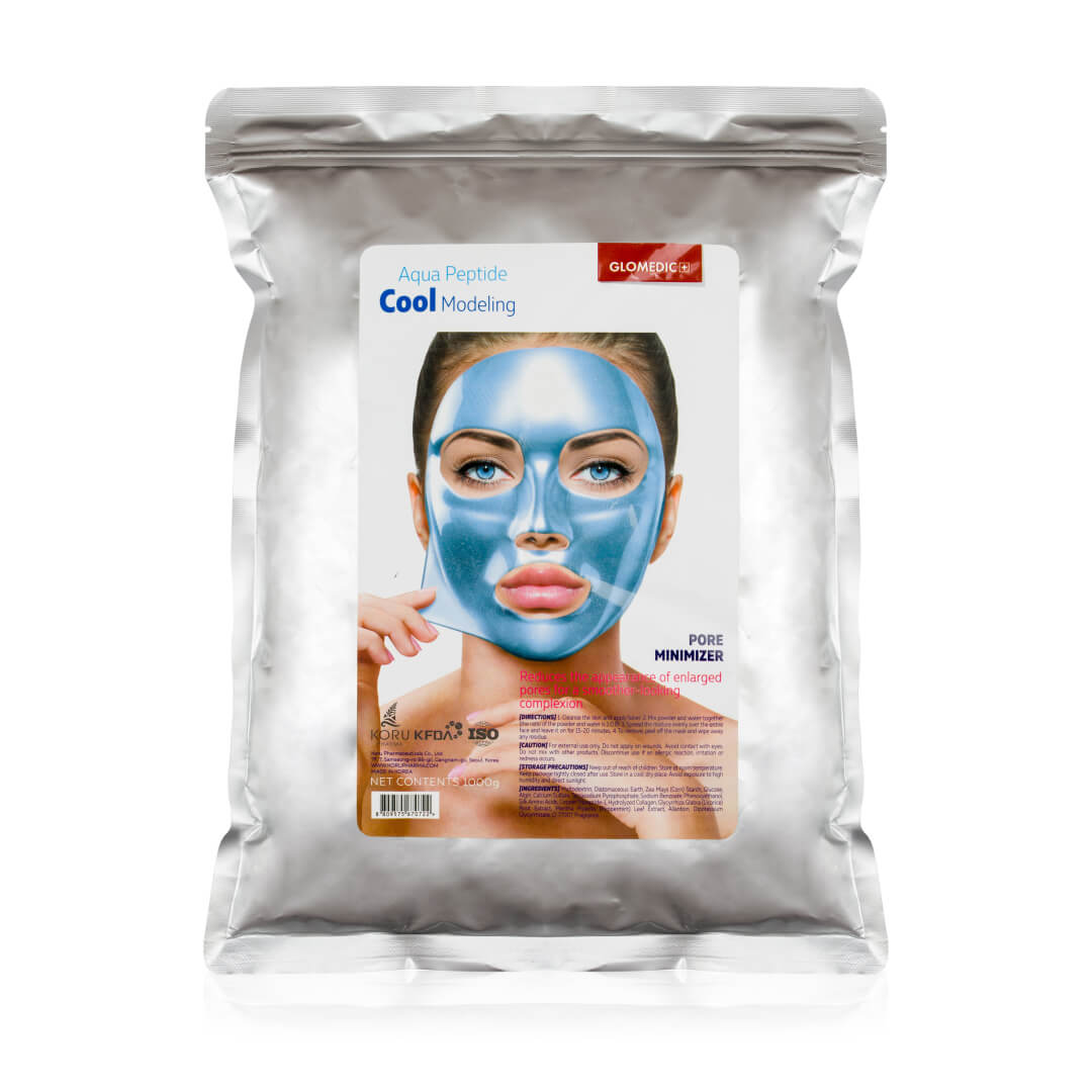 Альгинатная маска для лица Aqua Peptide Cool Modeling охлаждающая, с мятой, 1000 г