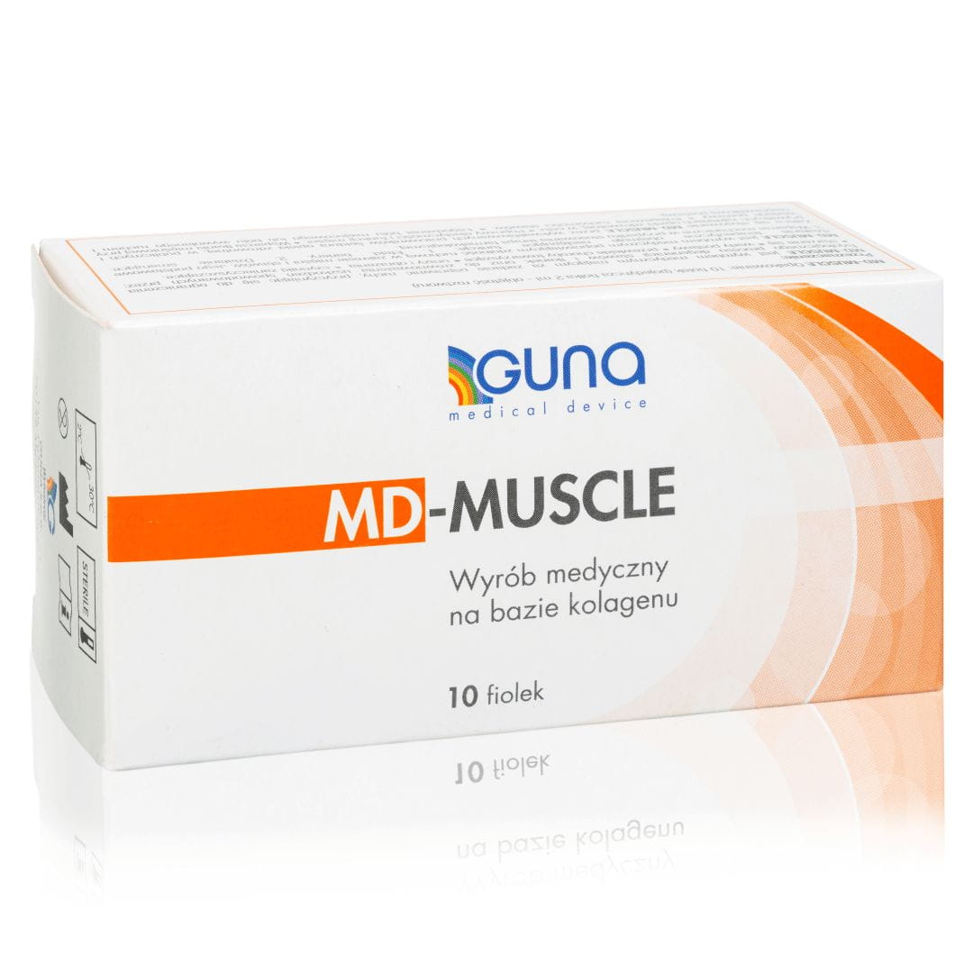 Коллаген для инъекций MD-Muscle со зверобоем, для мышц, 1 ампула 2 мл