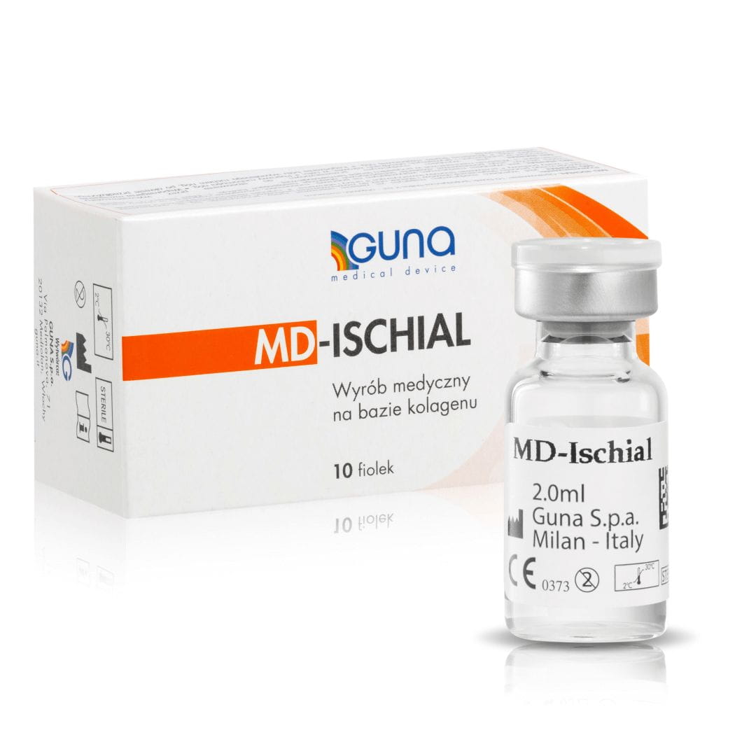 Коллаген для инъекций MD-Ischial, с экстрактом рододендрона, 10 ампул по 2 мл